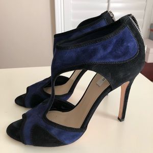 L.K. Bennett Anthea T-Strap Suede Pumps, size 39